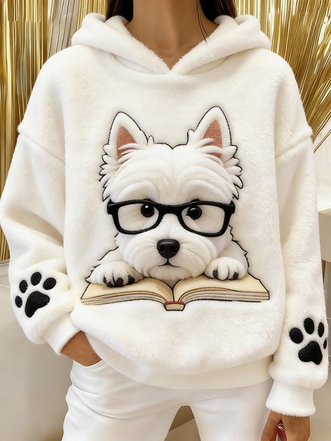 Arinae - puha tapintású kapucnis pulóver