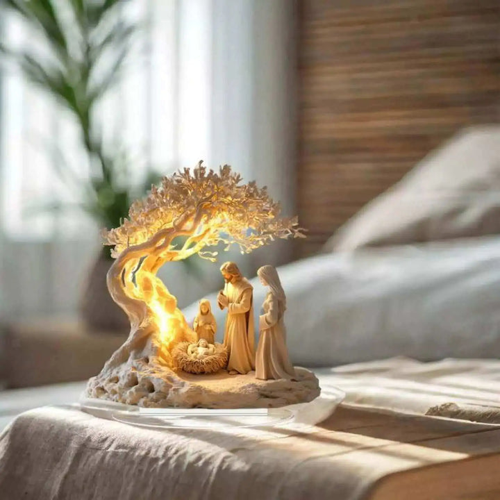 Azelira - Szent Család dekoratív lámpa