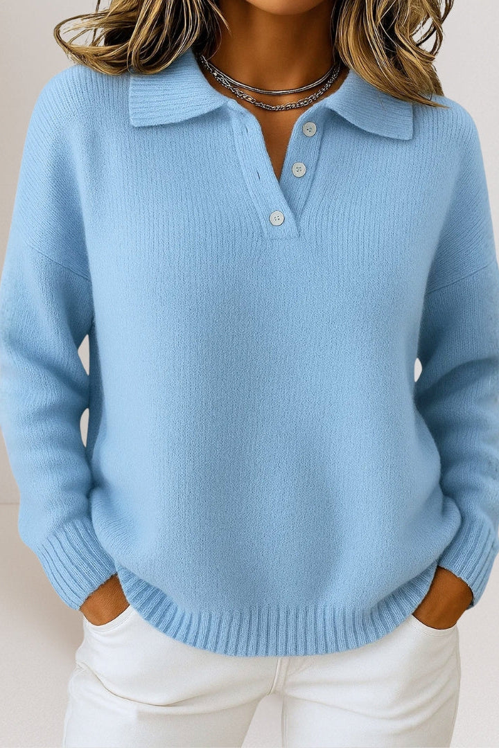 Tiva - Stílusos, alkalmi pulóver