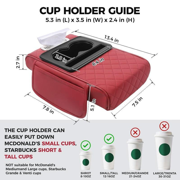 Raiden - Többfunkciós autó kartámasz doboz