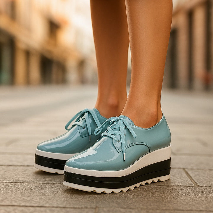 Arlea - Párnázott platform talpú sneakerek