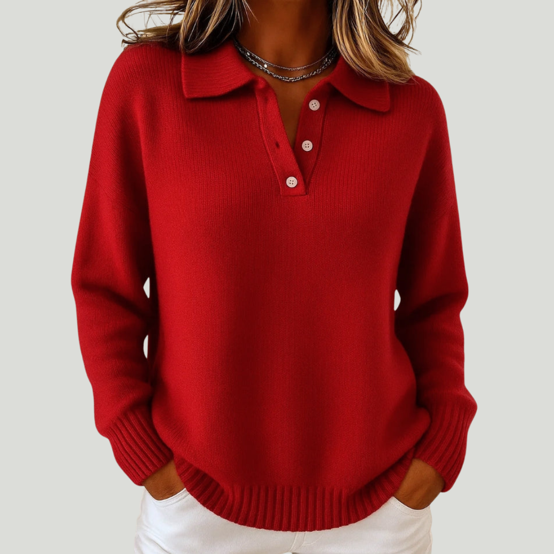 Tiva - Stílusos, alkalmi pulóver