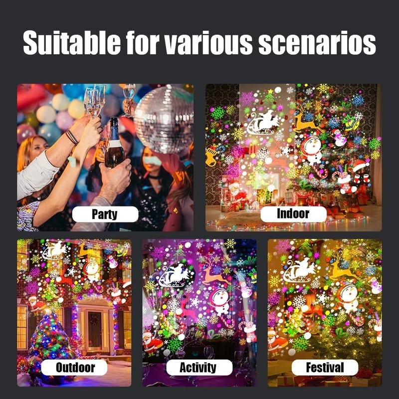 Zahara - Karácsonyi LED-es vetítőfény