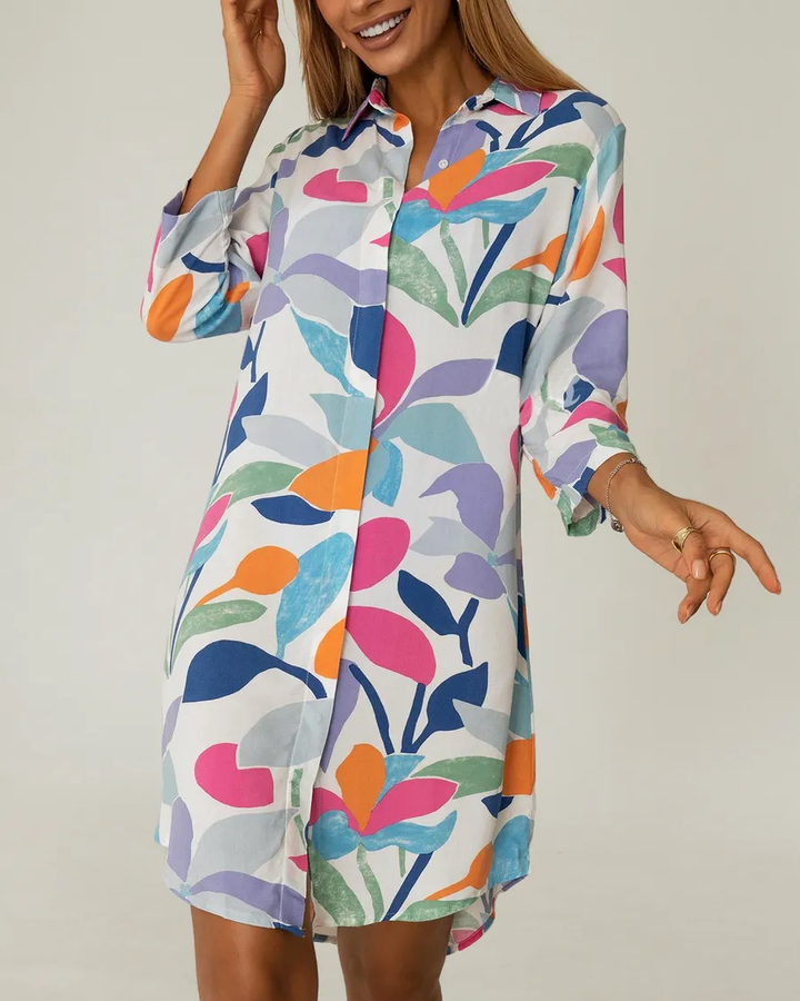 Daniela - hosszú ing fazonú strandtunika