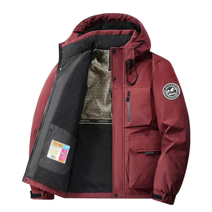 Jorge - Stílusos, kapucnis kabát