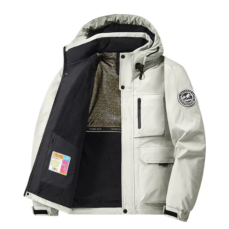 Jorge - Stílusos, kapucnis kabát