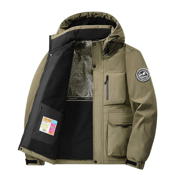 Jorge - Stílusos, kapucnis kabát