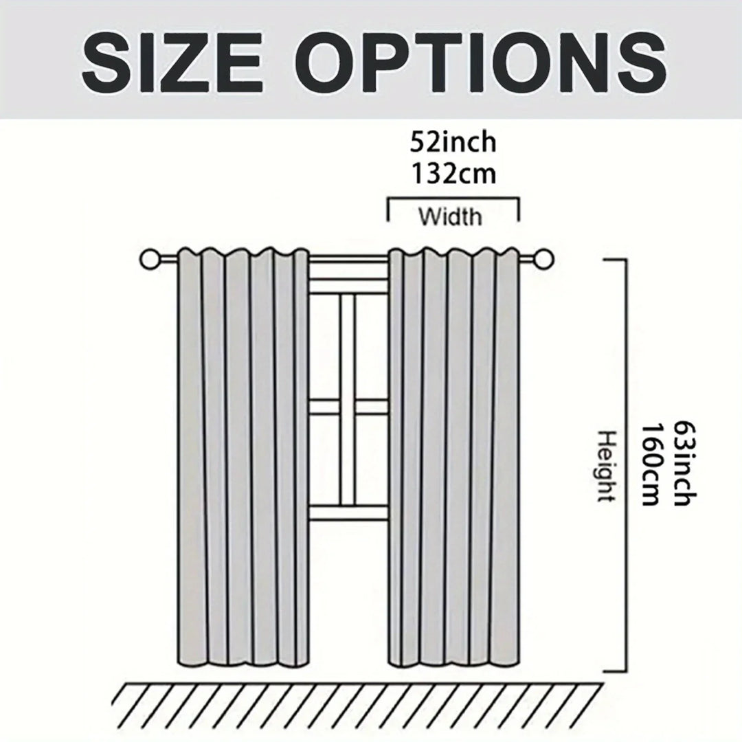Ashvina - Karácsonyi dekoratív függöny