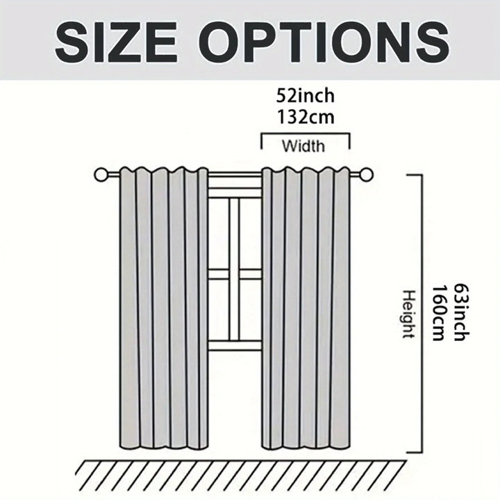 Ashvina - Karácsonyi dekoratív függöny