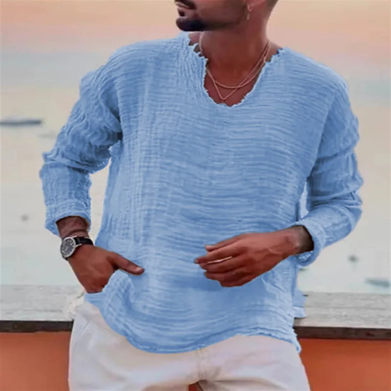 Kairus - Fűzős Henley póló