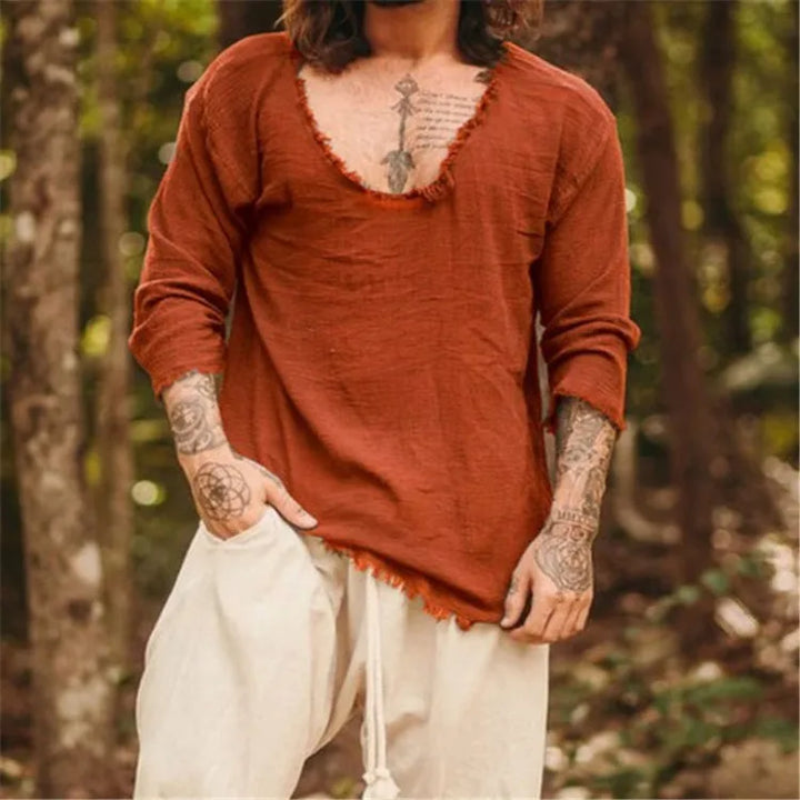 Kairus - Fűzős Henley póló