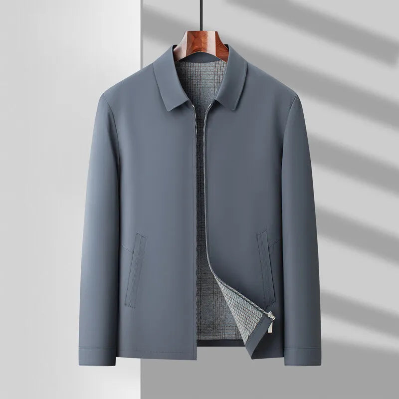 Grant - Strukturált cipzáras kabát