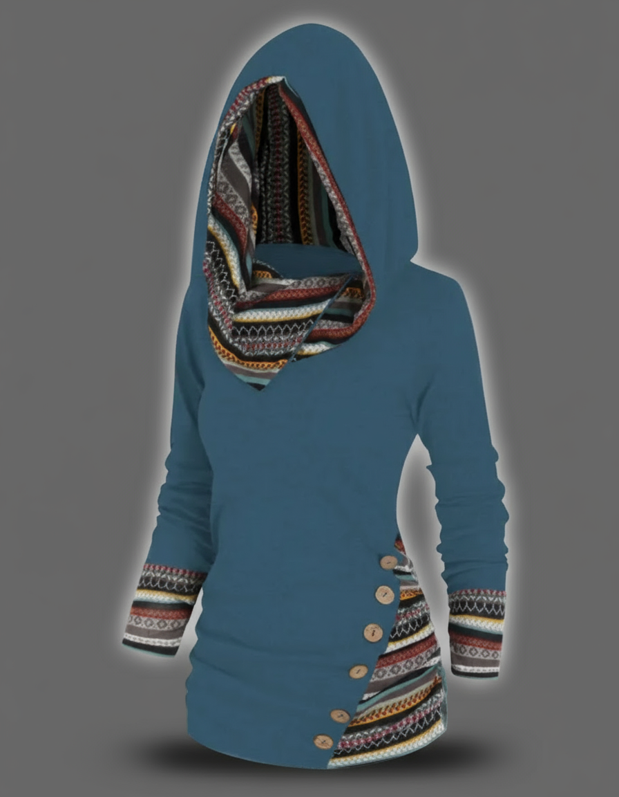 Amilene – Stílusos, alkalmi pulóver kapucnis pulóver