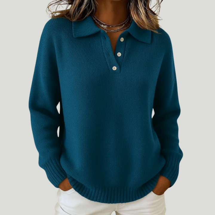 Tiva - Stílusos, alkalmi pulóver