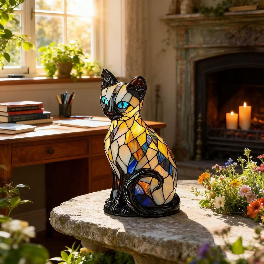 Mireya - Macska sziluett asztali lámpa