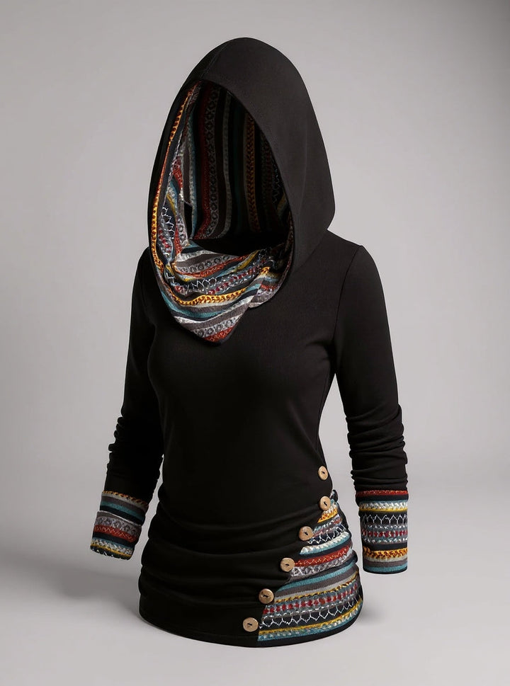 Amilene – Stílusos, alkalmi pulóver kapucnis pulóver