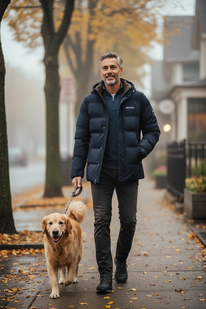 Trenrik – Stílusos, kapucnis kabát