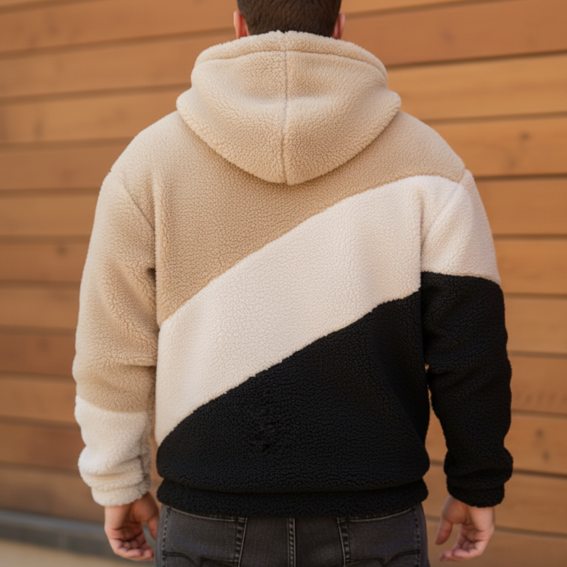 Solivar - Puha tapintású kapucnis cipzáras dzseki