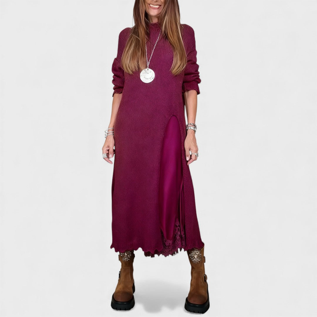 Abalyn – Stílusos, alkalmi midi ruha