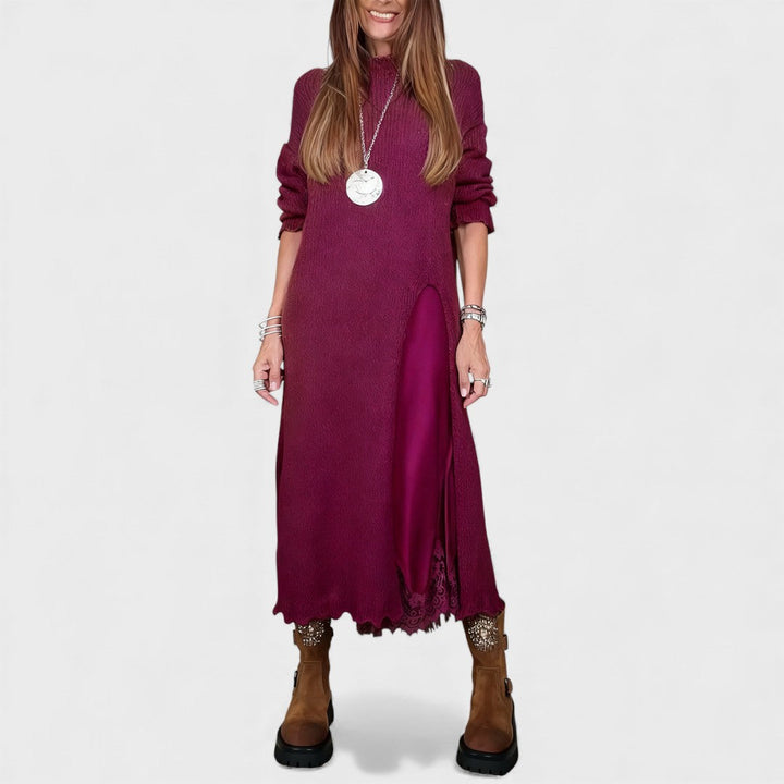 Abalyn – Stílusos, alkalmi midi ruha