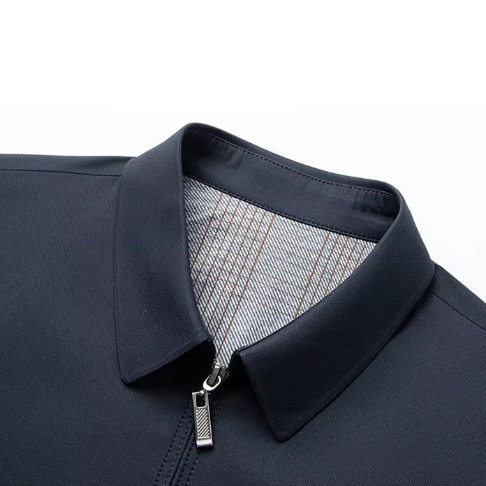 Grant - Strukturált cipzáras kabát