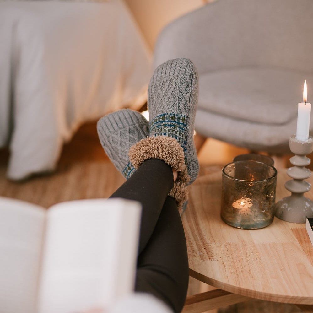 Zailora - Plüssbéléses csúszásgátló zokni