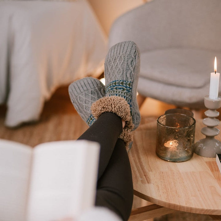 Zailora - Plüssbéléses csúszásgátló zokni