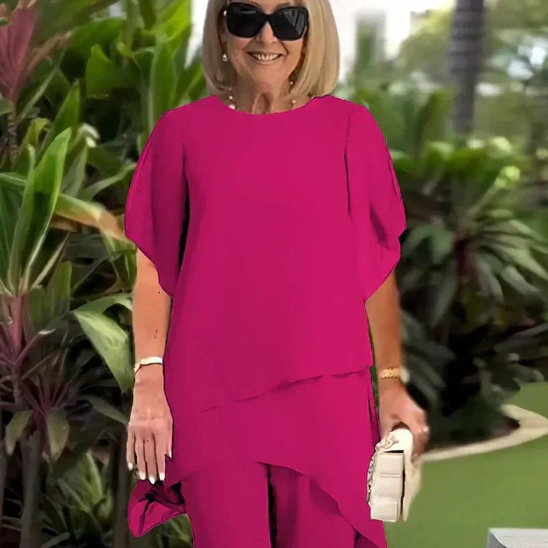 Noretta - Laza, bő szárú nadrágszett