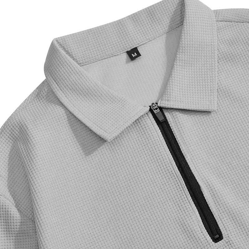 Vexar - puha tapintású gofrikötésű negyedcipzáras szabadidőszett