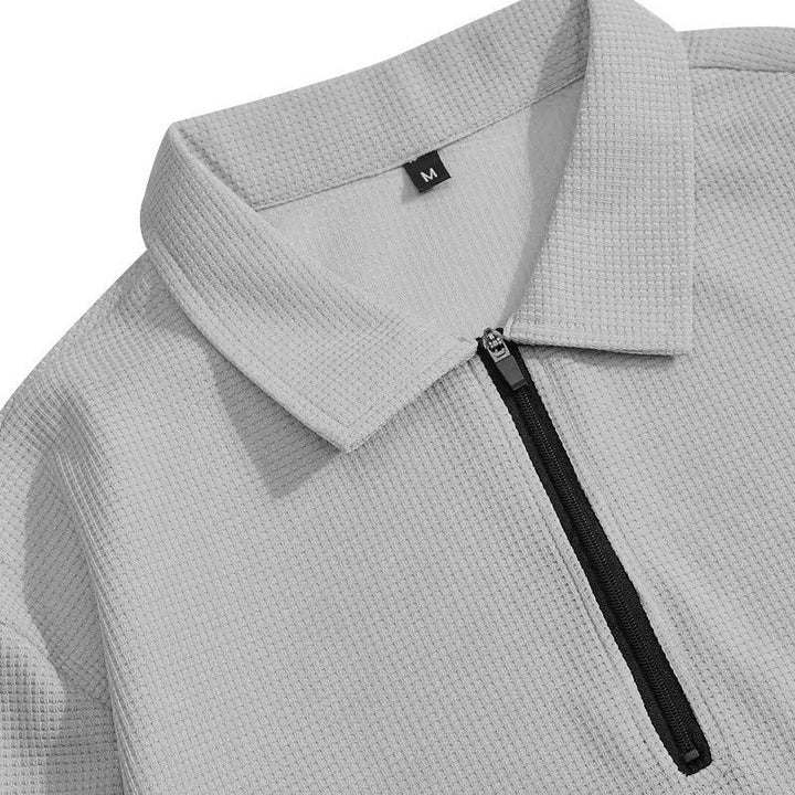 Vexar - puha tapintású gofrikötésű negyedcipzáras szabadidőszett